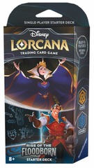 Disney Lorcana Rise of the Floodborn Starter Deck - Amber and Sapphire